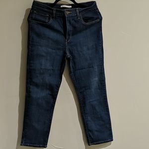 724 Cropped High-rise Straight